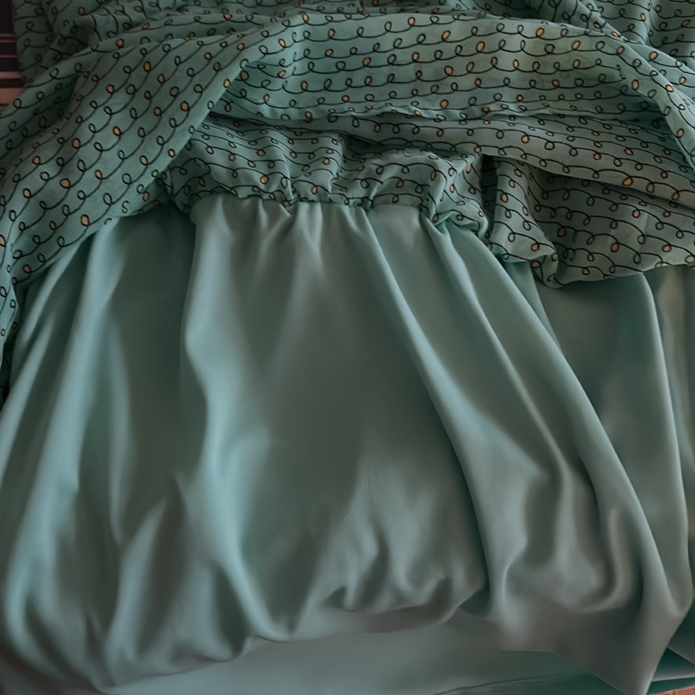 teal dress - Picture 9 of 9